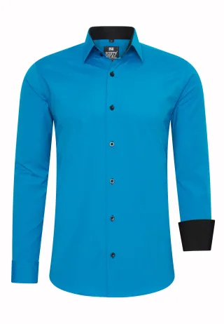 Business Hemd S - 6XL Slim Fit Premium Cotton-Stretch