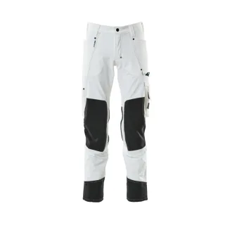 MASCOT Herren Hose mit Knietaschen ADVANCED Weiß 51 - 17179-311-06-90C51