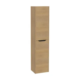 VitrA New Integra Square Hochschrank mit 2 Türen 40 x 35 x 180 cm (BxTxH) Türanschlag Gold,80303 80303