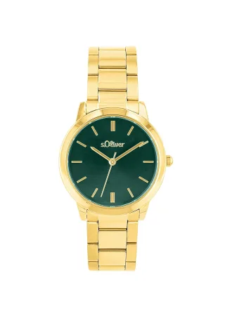 s.Oliver - Uhr gold - Gr. - 19