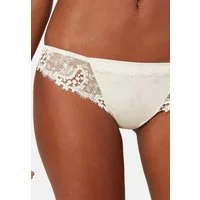 SIMONE PERELE T-String Wish (1-St) Tanga - Leicht transparent - Vorne blickdicht, Prachtvolle Stickerei