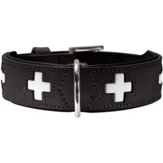 Hunter Halsband Swiss schwarz 47 cm