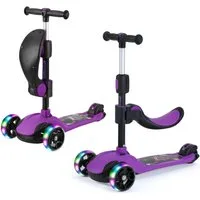 BremToy Dreiradscooter Kinderroller Tretroller Faltbarer Scooter 1-14 Jahre