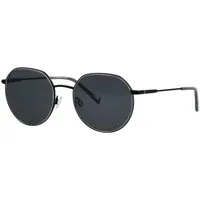 HUMPHREY´S eyewear Sonnenbrille Modell 585355 Form Panto, Logoschriftzug auf Bügel, Kombifassung