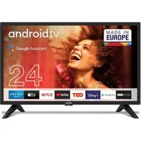 Cello C2420G LED-Fernseher (61 cm/24 Zoll, HD-Ready, Google-TV, Android-TV, Smart-TV, Smart TV, Google, Android)