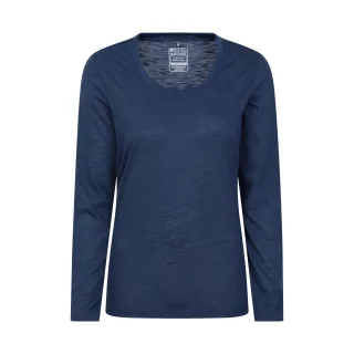 Mountain Warehouse - "Agra" Oberteil für Damen Langärmlig (Marineblau)