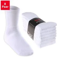 MT Tennissocken 8 Paar, 16 Paar Tennissocken für Damen & Herren (8-Paar)