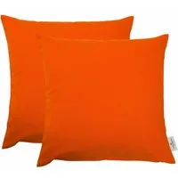 TOM TAILOR HOME Dekokissen Dove, unifarben, Kissenhüllen ohne Füllung, 2er Pack