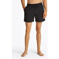 Tommy Hilfiger Swimwear Badeshorts mit Flag-Stickerei, mittellang, elastischer Bund