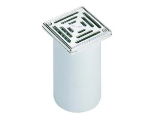 DALLMER Aufsatz SEN 15, Rost verschraubt, 150 x 150 mm 500281