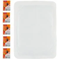 relaxdays Körperwärmer Wärmepads für den Körper, 5-tlg., 5er Set, 5er Pack