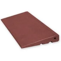 RO-FLEX Auffahrrampe Rampe Pro 45 mm hoch aus Gummigranulat LxBxH 500 x 250 x 45 mm