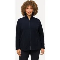 Ulla Popken Sweatjacke Fleecejacke Baukastensystem Innenjacke recycelt