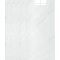 Agger Fliesenaufkleber 10 Stück Klebefliesen Küche 60x30cm,Selbstklebende Fliesen Wasserdicht, Wandpaneele Selbstklebend für Küchenrückwand Bad Wohnzimmer