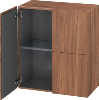 Duravit L-Cube Halbhochschrank Nussbaum Matt 700x363x800 mm - LC117707979 LC117707979