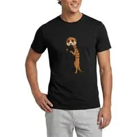 Spreadshirt T-Shirt Süßes Erdmännchen Geschenkidee Männer T-Shirt (1-tlg)