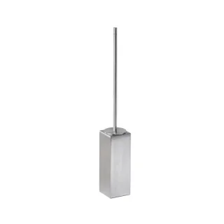 Cosmic Metric Metric Inox WC-Bürstengarnitur bodenstehend 8x9x59cm, Edelstahl Satinierd, 389050021 WJP038A9050021