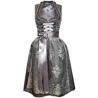 Alpenmärchen Dirndl Dirndl Diva in Grau - ALM981