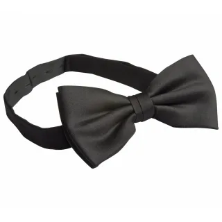 Premier Tie - Schlichte Unisex-Fliege (2er-Pack) (Schwarz)