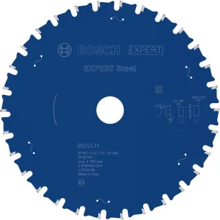 Bosch Kreissägeblatt Expert for Steel - 2608643054