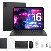 blackview MEGA 5 12,2" 2.4K 48GB +256GB Android 16 4G LTE mit Tastatur Maus Tablet (256 GB, 4G(LTE), 120Hz, DokeOS_P 5.0, WiFi 6, 10000mAh, Dual 4G SIM, PC-Modus 3.0)