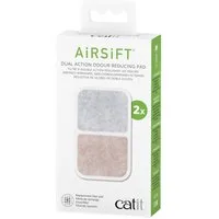 Catit Katzentoilette AiRSiFT Dual Action Pad 2er-Pack