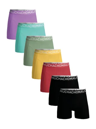 Muchachomalo Herren Boxershorts – 7 Stück – Herren Unterhosen
