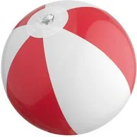 Macma Wasserball Mini Strandball / Wasserball / Farbe: rot-weiß