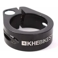 KHEbikes Sattelstütze KHEbikes Sattelklemme schwarz BMX