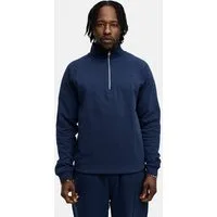 BEHYPE STUDIOS Sweatshirt IM OVERSIZE FIT, HALF-ZIP Herren lockerer Sweater mit Stehkragen