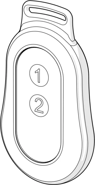 Hansa Remote control HANSA 2900, Bluetooth, 290013 290013