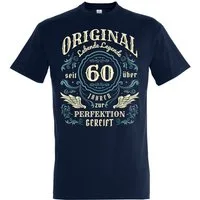 Youth Designz T-Shirt "Lebende Legende Seit 60 Jahren" Herren T-Shirt Geschenk Geburtstag mit coolen Vintage Aufdruck Statement für Männer
