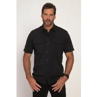 JP1880 Kurzarmhemd Jersey-Hemd Halbarm Kent-Kragen Modern Fit