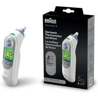 Braun Ohr-Fieberthermometer ThermoScan® 7 Ohrthermometer mit Age Precision® - IRT6520, Für alle Altersgruppen geeignet, einschließlich Neugeborener