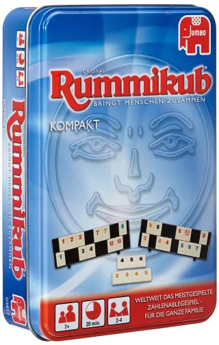 Jumbo 03817 - Rummikub Kompakt (Metallbox)
