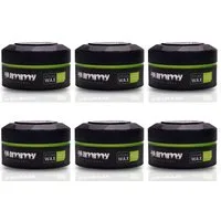 Gummy Professional Haarwachs Fonex Gummy Styling Wax Matte Finish 150ml 6 Stück