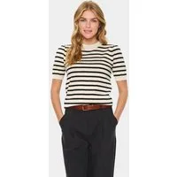 Saint Tropez Kurzarmpullover MilaSZ SS Striped