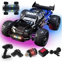 Esun RC-Auto 1:14 Brushless Ferngesteuertes Auto Erwachsene, 50 KM/H RC 4WD Offroad (Set, Komplettset), RC Car mit LED, RC buggy Spielzeug ab 8 9 10 jahre
