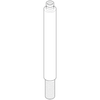 Dornbracht Anschluss 09111006610-06 09111006610 D.34 x 319 mm platin matt