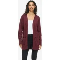 Vila Strickjacke VIRIL OPEN L/S KNIT CARDIGAN - NOOS Viskosemischung, regular fit