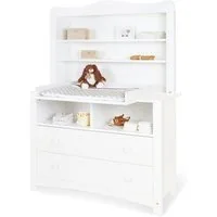 Pinolino® Wickelkommode Wickelkommode 'Florentina' extrabreit inkl. extrabreitem Regalaufs…