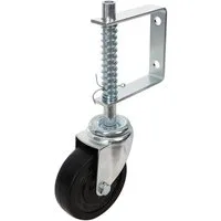 Gerüstrolle gefederte Laufrolle für Schiebetor 100 mm 57 kg Tragkraft