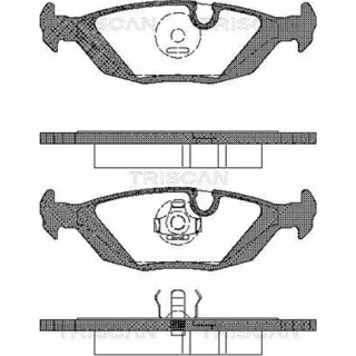 Triscan Bremsbel?ge hinten Saab 900 9000 Volvo 440 460 480