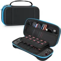 Fintie Nintendo-Schutzhülle Tasche für Nintendo Switch 2 (2025) - Tragetasche Aufbewahrungstasche, mit 19 Steckplätzen für Spielkarten und 2 Micro-SD-Kartensteckplätzen