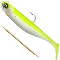 Savage Gear Kunstköder Savage Gear Minnow - 2 Gummifische + 1 Jigkopf