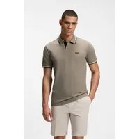 BOSS GREEN Poloshirt Paul Slim Fit Stretch-Baumwoll-Pique mit Polokragen