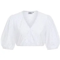 Nübler Dirndlbluse Dirndlbluse Liv in Schneeweiß von Nübler