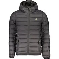 U.S. Polo Outdoorjacke Stylische schwarze Herrenjacke mit Kapuze – Leicht & praktisch