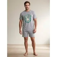 Henry Terre Shorty Pyjama Set Kurz - Paul Boston