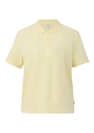 s.Oliver - Polo-Shirt gelb - Gr. - 38